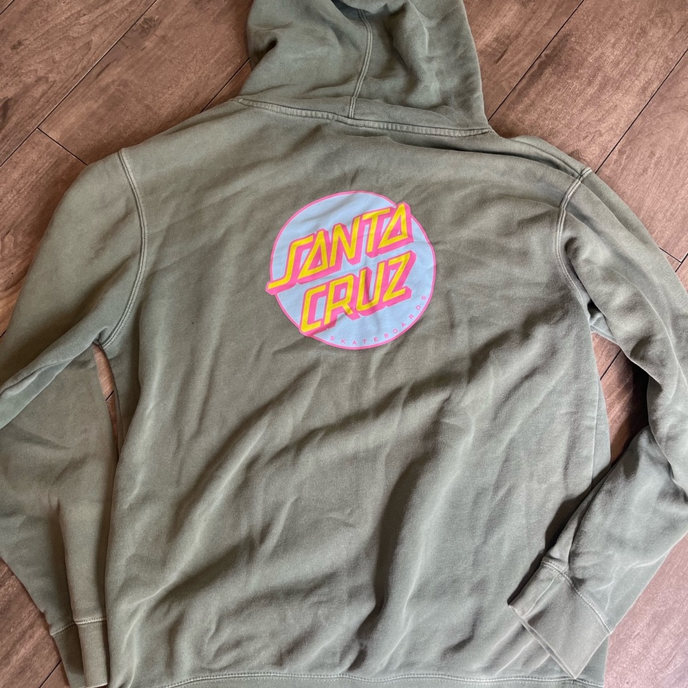 Santa Cruz Olive green Hoodie